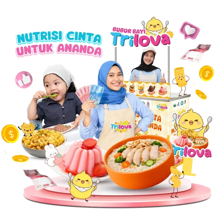 Bubur Bayi Trilova Kemitraan Showcase